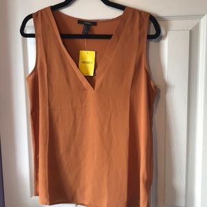 Burnt orange tank top